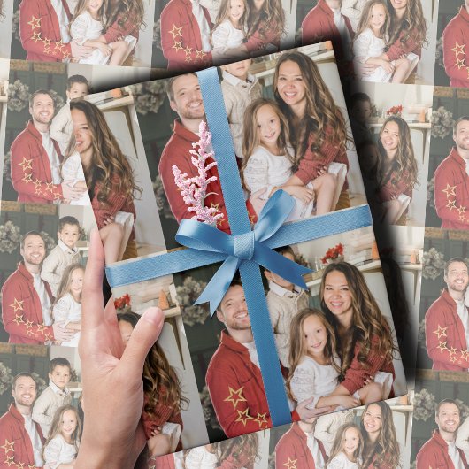 Personalisiertes Fotogeschenkpapier Geschenkpapier