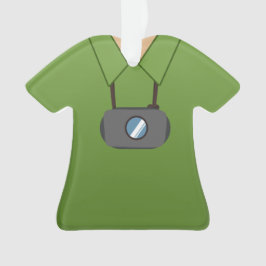 Personalisiertes Fotografshutterbug-Weihnachten Ornament