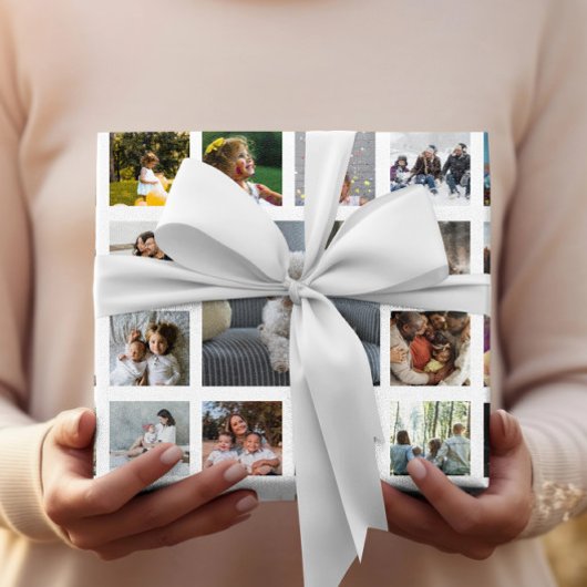 Personalisiertes Fotolackpapier Geschenkpapier