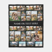 Personalisiertes Fotorollage Fleece Blanket (Vorderseite)