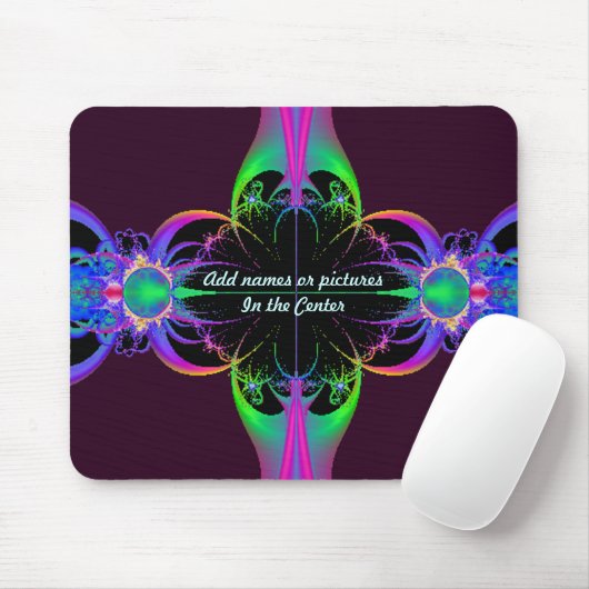 Personalisiertes Fraktal Mousepad (Mit Mouse)