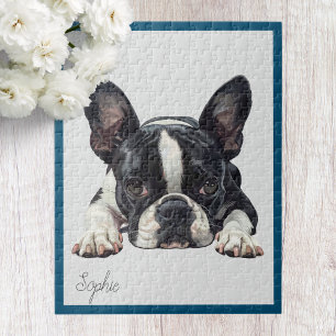 Personalisiertes Französische Bulldogge-Jigsaw-Puz Puzzle