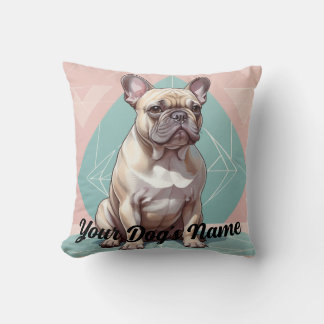 Personalisiertes französisches Bulldog-Pillow Kissen