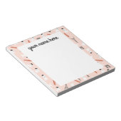  Personalisiertes französisches Poodle Notepad Notizblock (angewinkelt)