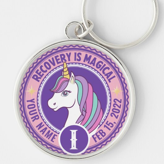 Personalisiertes Frauengeschenk zum Jahrestag Schlüsselanhänger (Vorne)