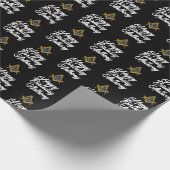 Personalisiertes Freimaurer-Maurerquadrat Geburtst Geschenkpapier (Ecke)