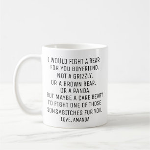 Personalisiertes Freund Geschenk, Lustiger Freund Kaffeetasse