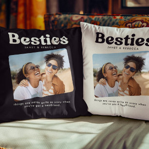 Personalisiertes Freundschaftsgeschenk für beste F Kissen