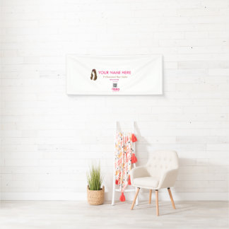 Personalisiertes Friseursalon-Banner Banner