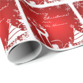 Personalisiertes frohe geschenkpapier (Rolleneckpunkt)