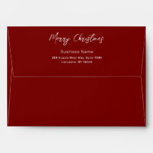 Personalisiertes Frohe Weihnachten Firmenlogo 