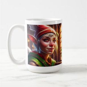Personalisiertes Frohe Weihnachten Tante  Süßer El Kaffeetasse