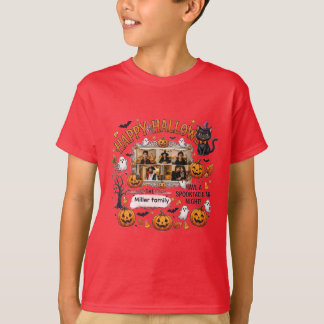 Personalisiertes Frohes Halloween-Familien-Shirt m T-Shirt