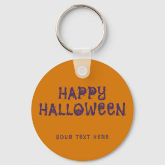 Personalisiertes Frohes Halloween-Foto Schlüsselanhänger