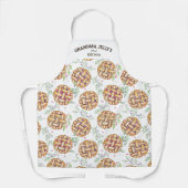 Personalisiertes Fruchtpiemuster, benutzerdefinier Schürze (Vorderseite)
