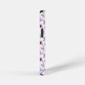 Personalisiertes Frühlings-Schmetterling-Blumenges iPhone Hülle (Rechte Seite)