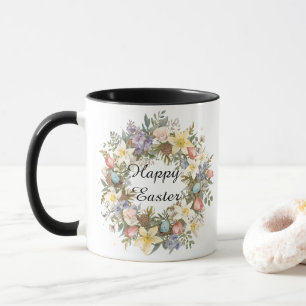 Personalisiertes Frühlingsblumen-Andenken Tasse
