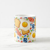 Personalisiertes Frühstück & RX Symbol Pharmacy-Ta Kaffeetasse (Mittel)