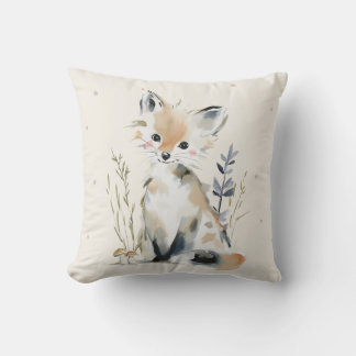 Personalisiertes Fuchs-Wurfkissen Kissen