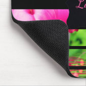 Personalisiertes Fuchsiendesign Mousepad (Ecke)