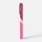 Personalisiertes Funkel-Handygehäuse Berry Twisted iPhone Hülle (Linke Seite)
