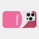 Personalisiertes Funkel-Handygehäuse Berry Twisted iPhone Hülle (Rückseite (Horizontal))