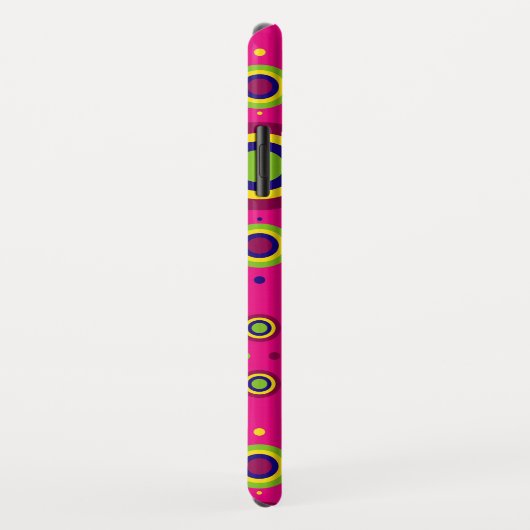 Personalisiertes Funkkreismuster Case-Mate iPhone Hülle (Hinten/Rechts)