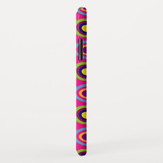 Personalisiertes Funkkreismuster Case-Mate iPhone Hülle (Hinten/Rechts)