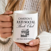 Personalisiertes Funny Book Lover Introvert Spaß