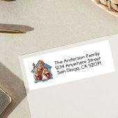 Personalisiertes Funny Chicken Rücksendezeichen