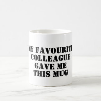 Personalisiertes Funny Colleague Geschenk Geheimni Kaffeetasse