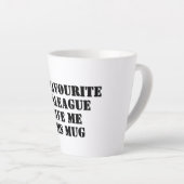 Personalisiertes Funny Colleague Geschenk Geheimni Milchtasse (Rechte Ecke)