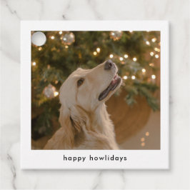 Personalisiertes Funny Dog Picture Weihnachten Fot Geschenkanhänger