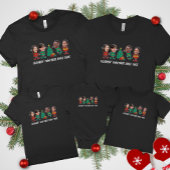 Personalisiertes Funny Face Foto Weihnachtself T-Shirt