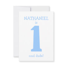 Personalisiertes Funny First Birthday Boy Party