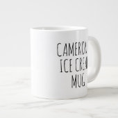 Personalisiertes Funny Gag Geschenk an der Piazza  Jumbo-Tasse (Vorderseite Rechts)