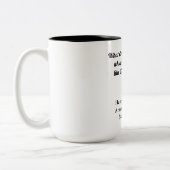Personalisiertes Funny Retirement-Geschenk Zweifarbige Tasse (Links)
