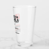 Personalisiertes Funny RX Tequila Prescription Gla Glas (Links)