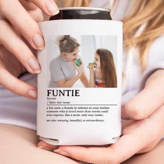 Personalisiertes Funtie-Definition-Zitat Dosenkühler