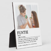Personalisiertes Funtie-Definition-Zitat Fotoplatte (Seite)
