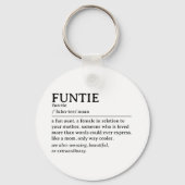 Personalisiertes Funtie-Definition-Zitat Schlüsselanhänger (Vorderseite)