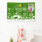 Personalisiertes Fußball-Geschenk für Kinder, benu Banner (InSitu)