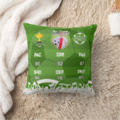 Personalisiertes Fußball-Geschenk für Kinder, benu Kissen (Decke)