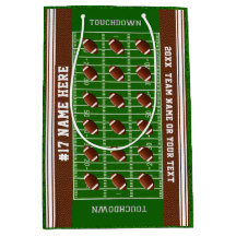 Personalisiertes Fußball-Geschenk sackt 4 Größen,