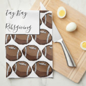 Personalisiertes Fußball-Küchen-Tuch Geschirrtuch (Viertel Falte)