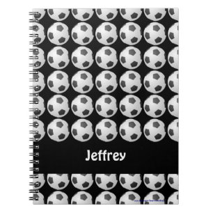Personalisiertes Fußball-Notizbuch Notizblock