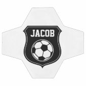 Personalisiertes Fußballdesign mit individuelle Na Fußball (Flach)