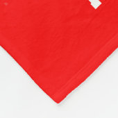 Personalisiertes Fußballgeschenk Fleece Blanket (Ecke)