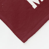 Personalisiertes Fußballgeschenk Fleecedecke (Ecke)