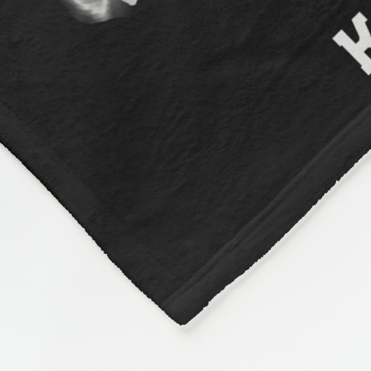 Personalisiertes Fußballgeschenk Fleecedecke (Ecke)